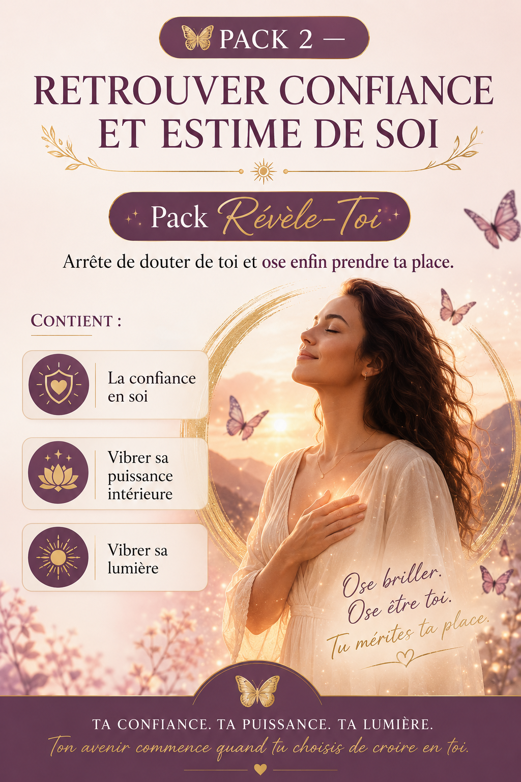 🌿 Pack Révèle ta confiance