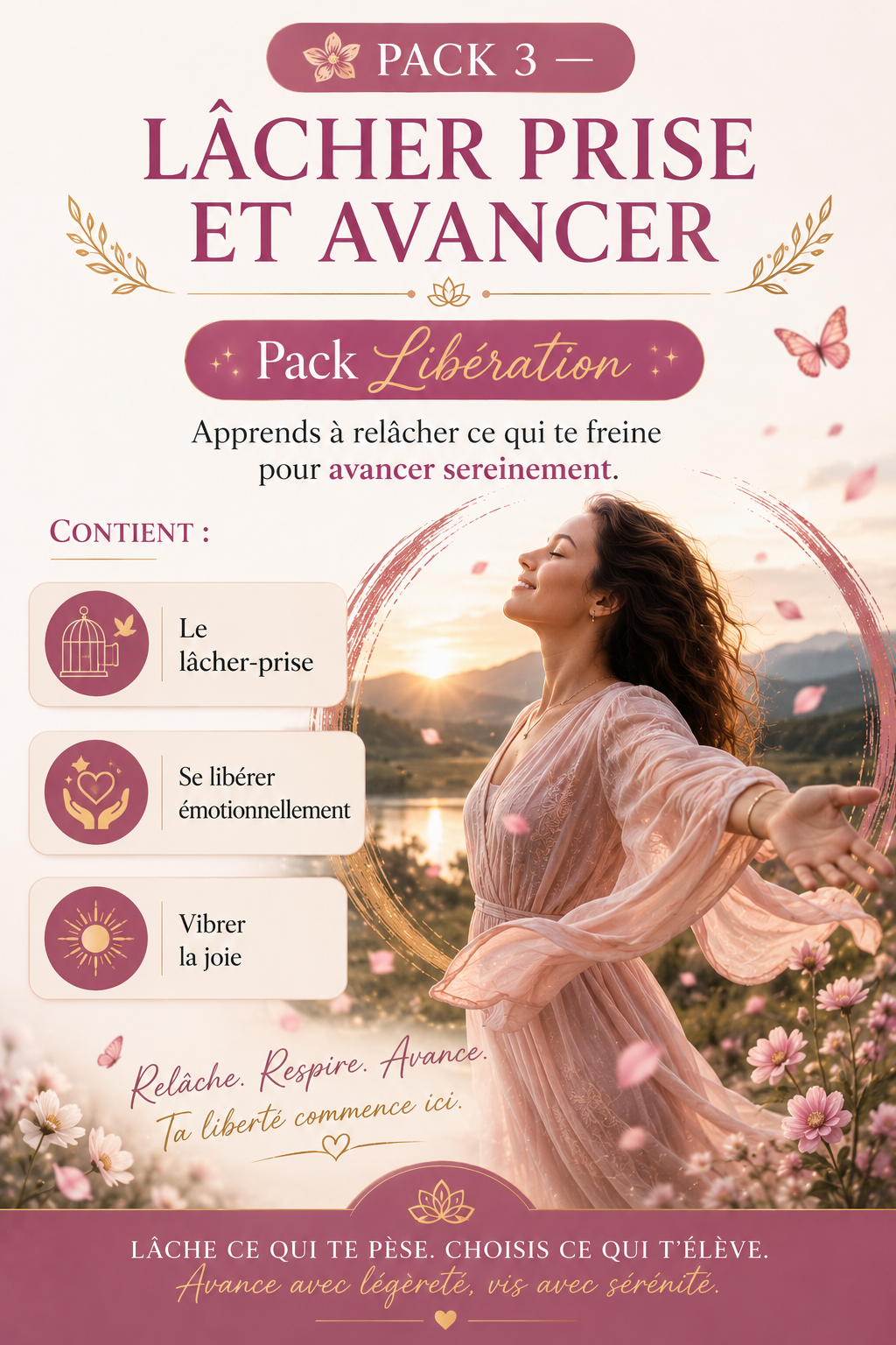 🌸 Pack Lâcher prise & avancer