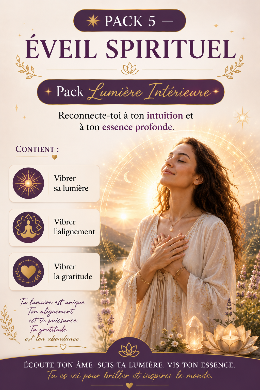 ✨ Pack Éveil spirituel