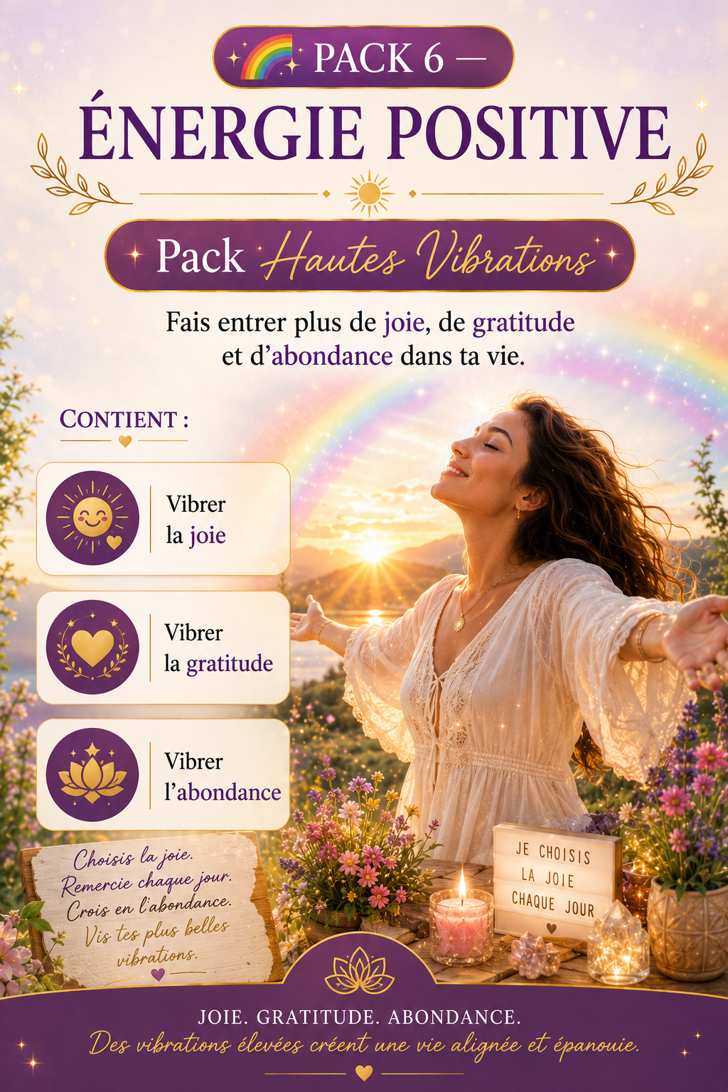 🌈 Pack Énergie positive